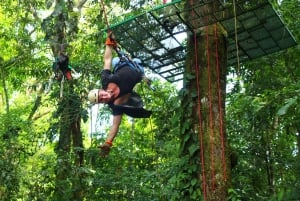 Manuel Antonio Quepos Zip Lining Tour with Lunch