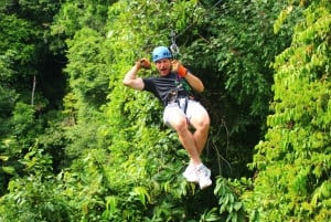 Manuel Antonio Quepos Zip Lining Tour with Lunch