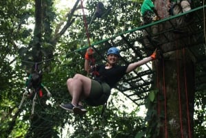 Manuel Antonio Quepos Zip Lining Tour with Lunch