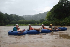 Manuel Antonio: Tubing på Savegre-elven