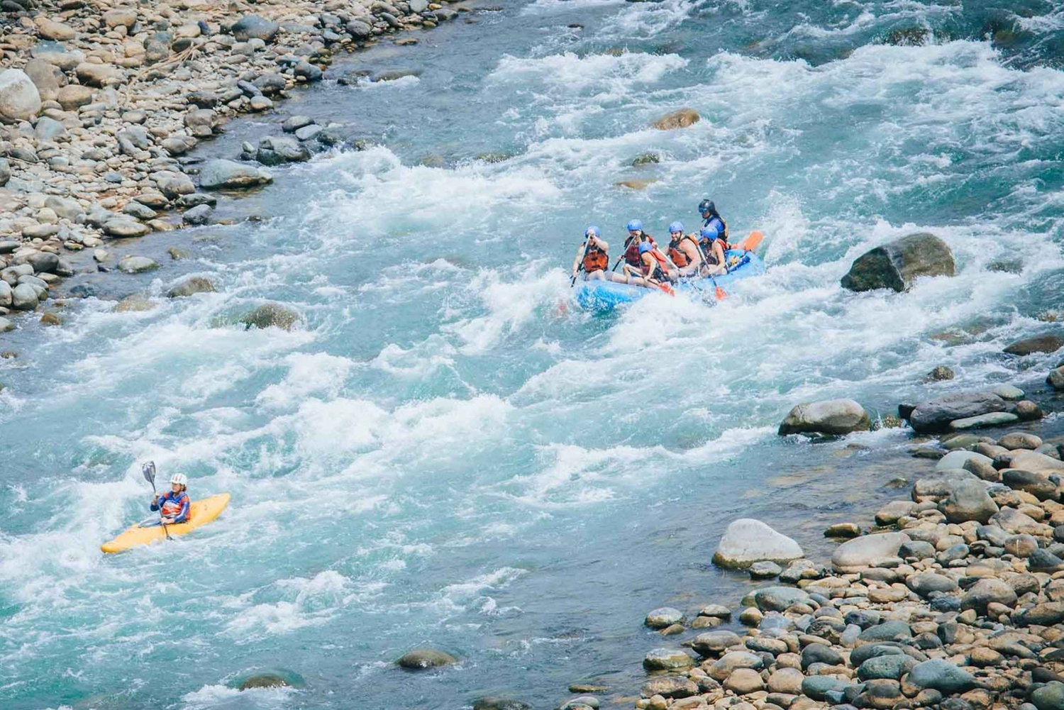 マヌエル・アントニオセーバーグレの急流のアドレナリン