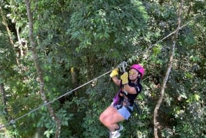 Manuel Antonio: Zipline Canopy Tour with Butterfly Garden