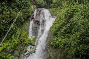 Manuel Antonio: Excursión en tirolina, rappel y cascadas