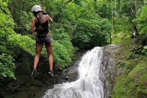 Miramar: Erstaunliche 11 Wasserfall Canopy Zipline Tour