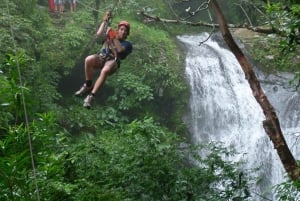 Miramar: Fantastisk 11 vattenfall Canopy Zipline Tour