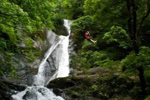 Miramar: Fantastisk 11 vandfald Canopy Zipline Tour