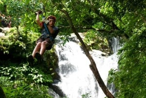 Miramar: Erstaunliche 11 Wasserfall Canopy Zipline Tour