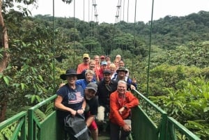 Monteverde: Guidad tur i molnskogen med upphämtning från hotell