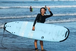 Nosara: Playa Guionesin surffauskurssi paikallisen ohjaajan kanssa