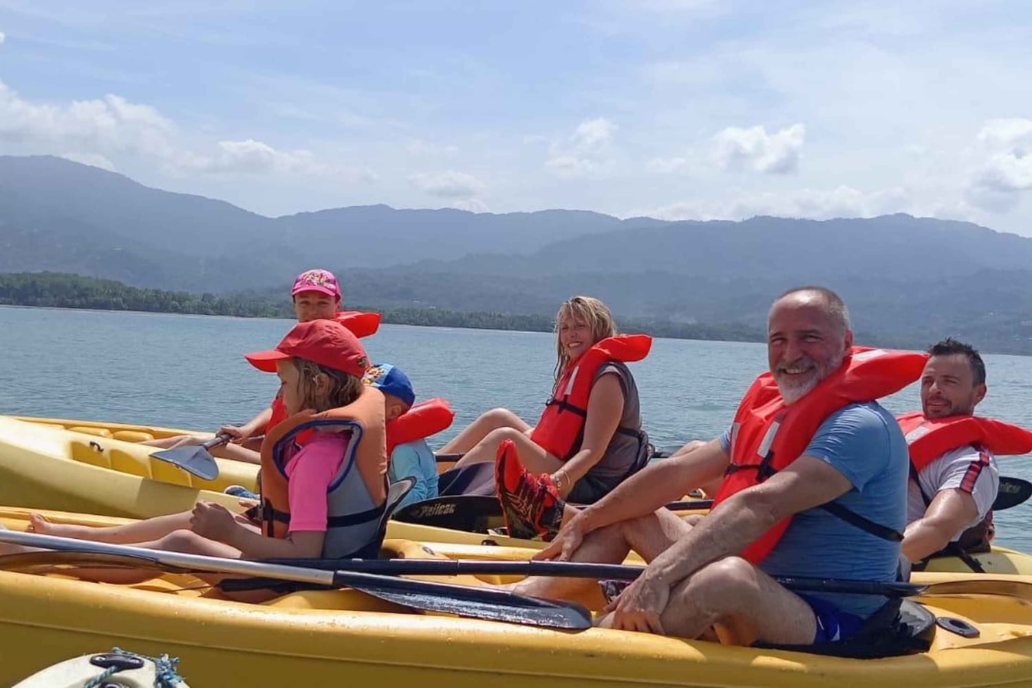 Ocean kayak and snorkel tour in Marino Ballena National Park
