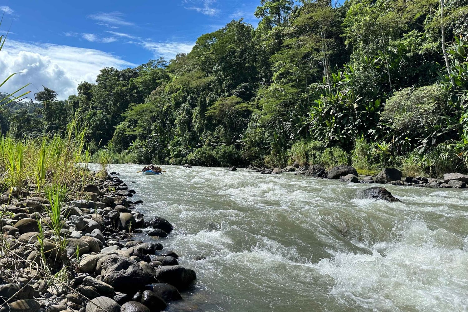 Rafting på Pacuare-floden
