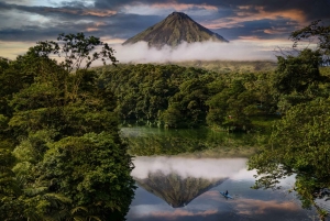 La Fortuna: Caminata Parque Ecológico Volcán Arenal+ Canopy+ Aguas termales