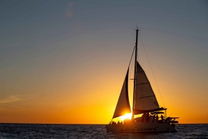 Playa Flamingo: catamarantour en snorkelen met maaltijd