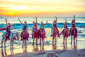 Playa Flamingo: Ridning på stranden