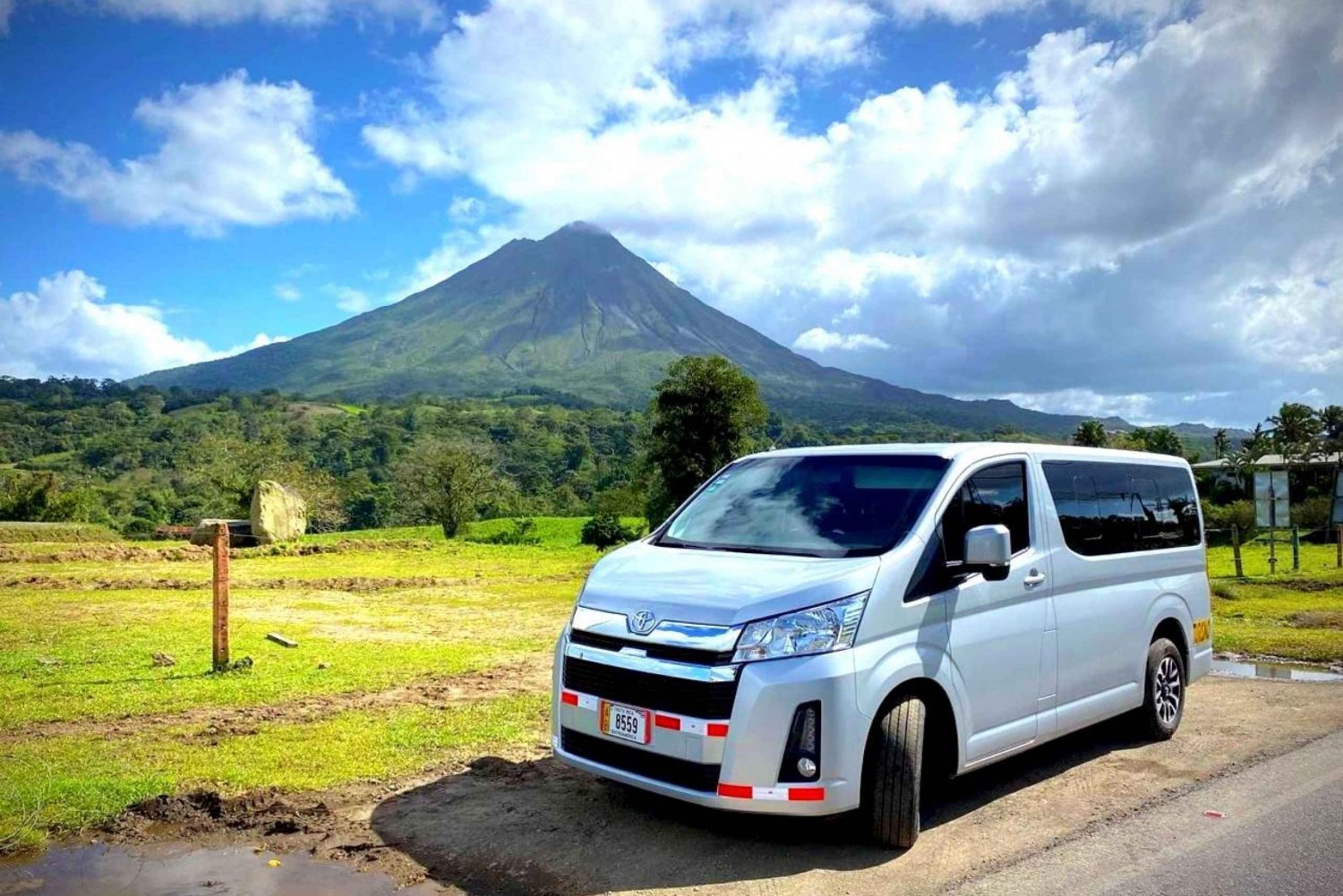 Privé vervoer Manuel Antonio naar La Fortuna