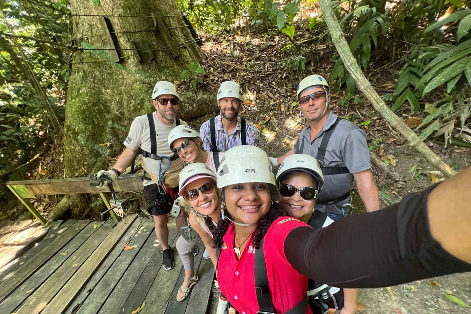 Puerto Limón: passeio de aventura na floresta tropical com Skywalk e tirolesa