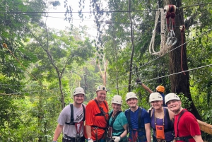 Puerto Limón: passeio de aventura na floresta tropical com Skywalk e tirolesa