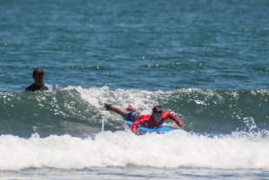 Puerto Limon: Surflektioner med lokala legender på Moin Beach