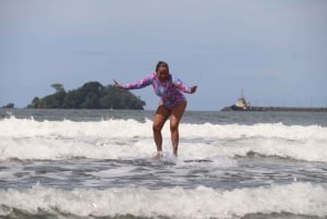 Puerto Limon: Surflektioner med lokala legender på Moin Beach