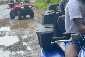 Puerto Viejo Talamanca: Quad Tour 2 vesiputouksella