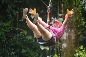 Quepos: Half-Day Rainforest Adventure & Zipline