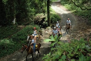 Quepos: Ridning till Shaman-vattenfallen