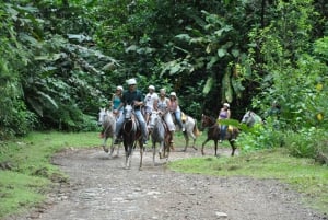 Quepos: Ridning till Shaman-vattenfallen