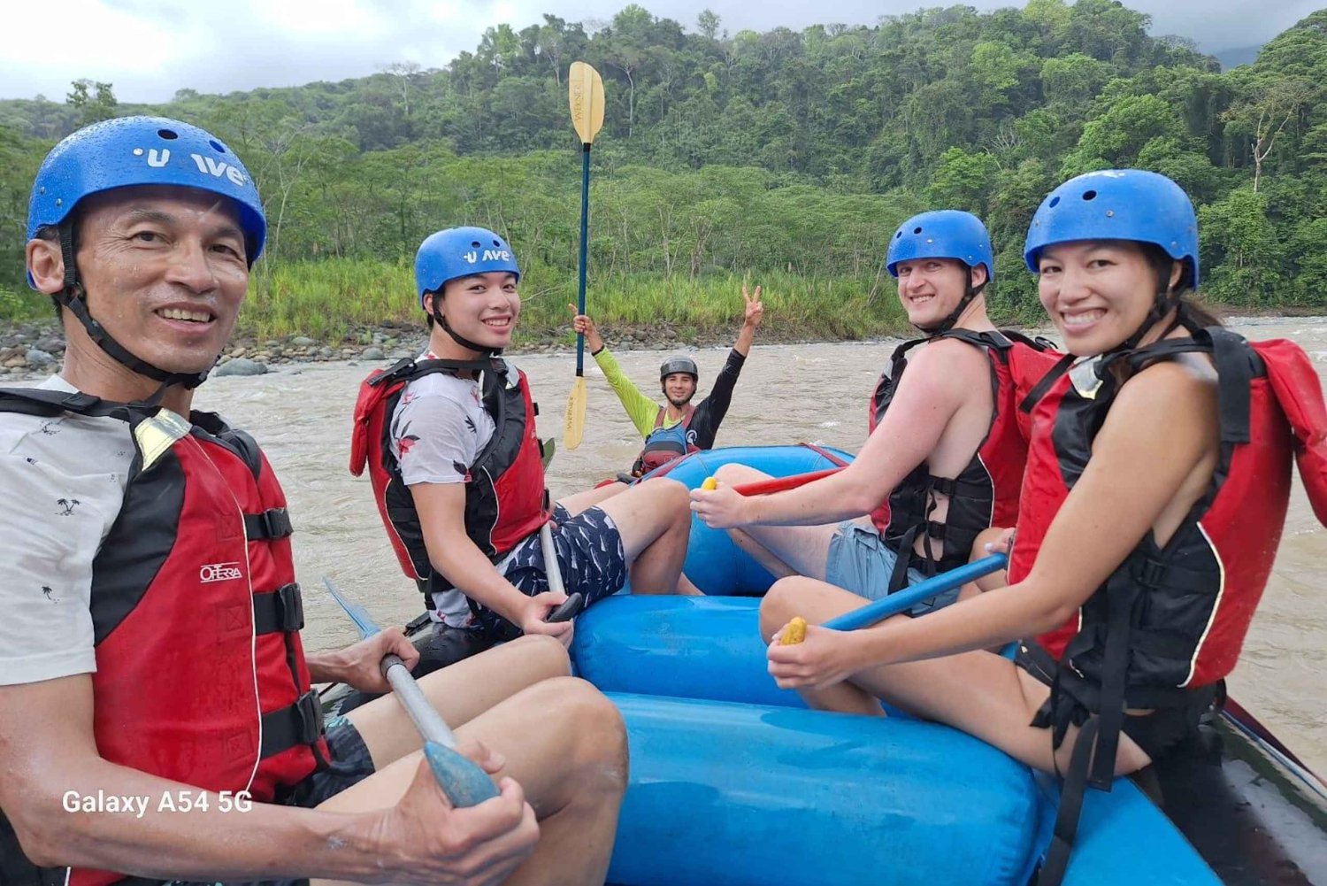 Quepos: Whitewater rafting på den maleriske Savegre-flod