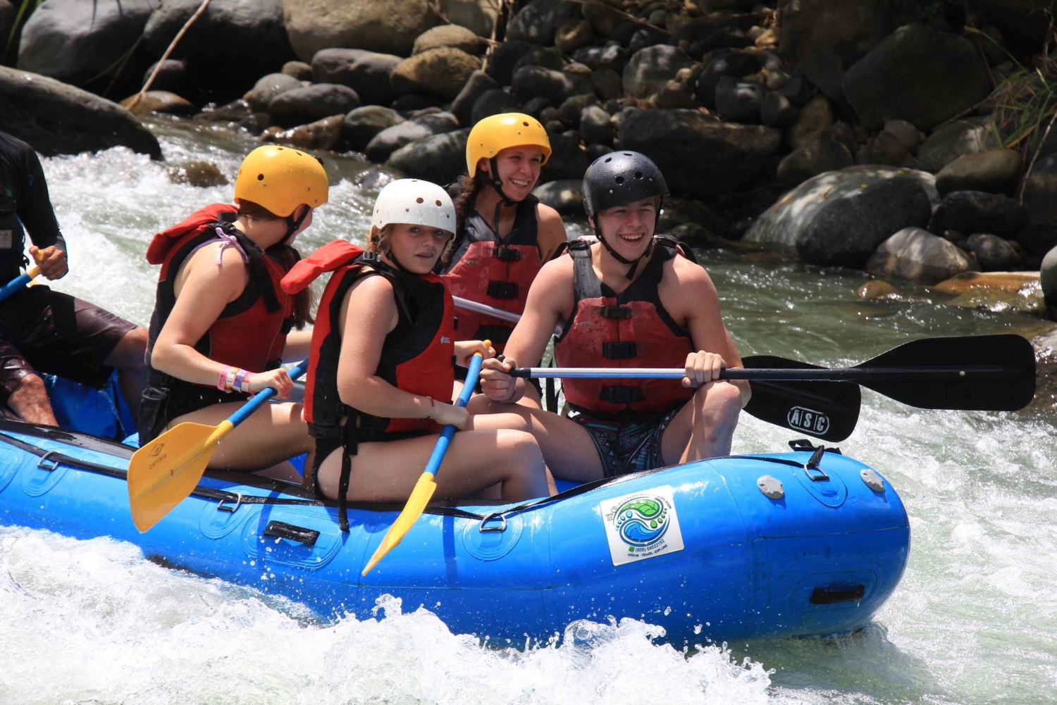 Quepos: Spływ pontonowy po malowniczej rzece Savegre