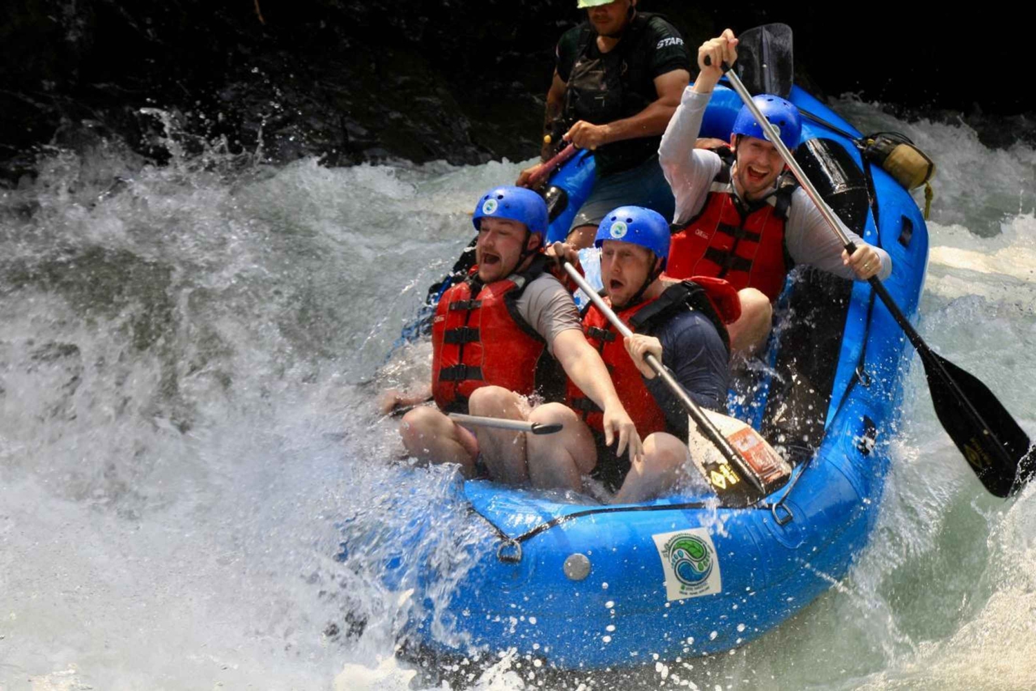 rafting no rio Naranjo, Manuel Antonio