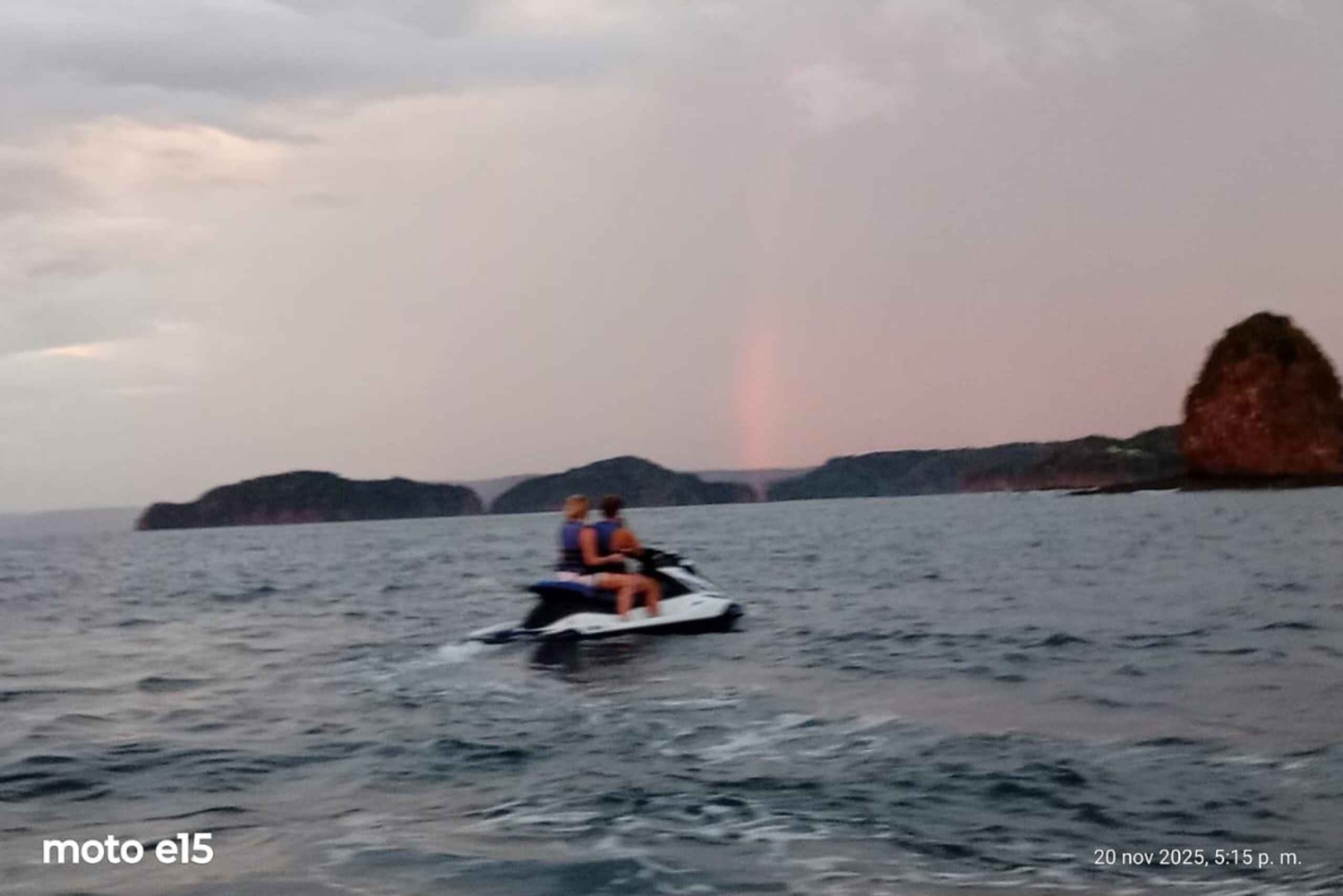 Jetski-tur ved solnedgang på Rich Coast