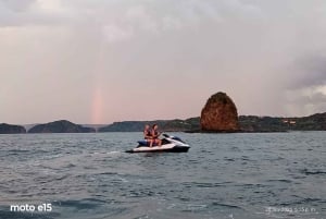 Jetski-tur ved solnedgang på Rich Coast