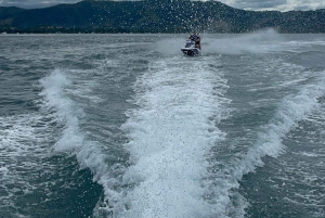 Jetski-tur ved solnedgang på Rich Coast