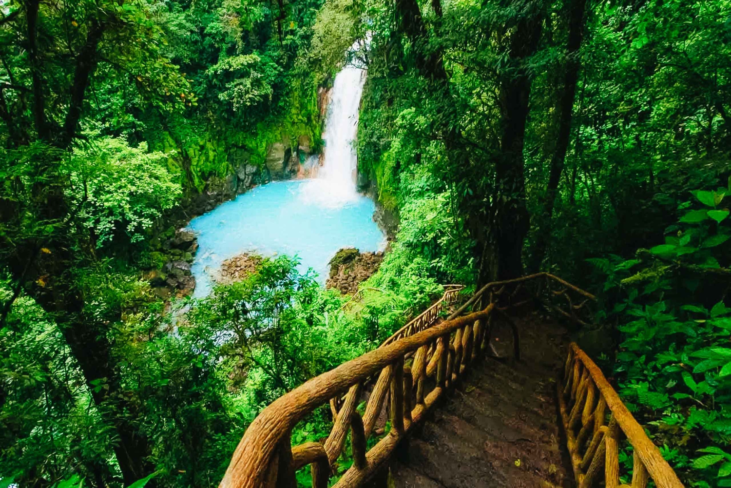 リオセレステ国立公園ハイキング