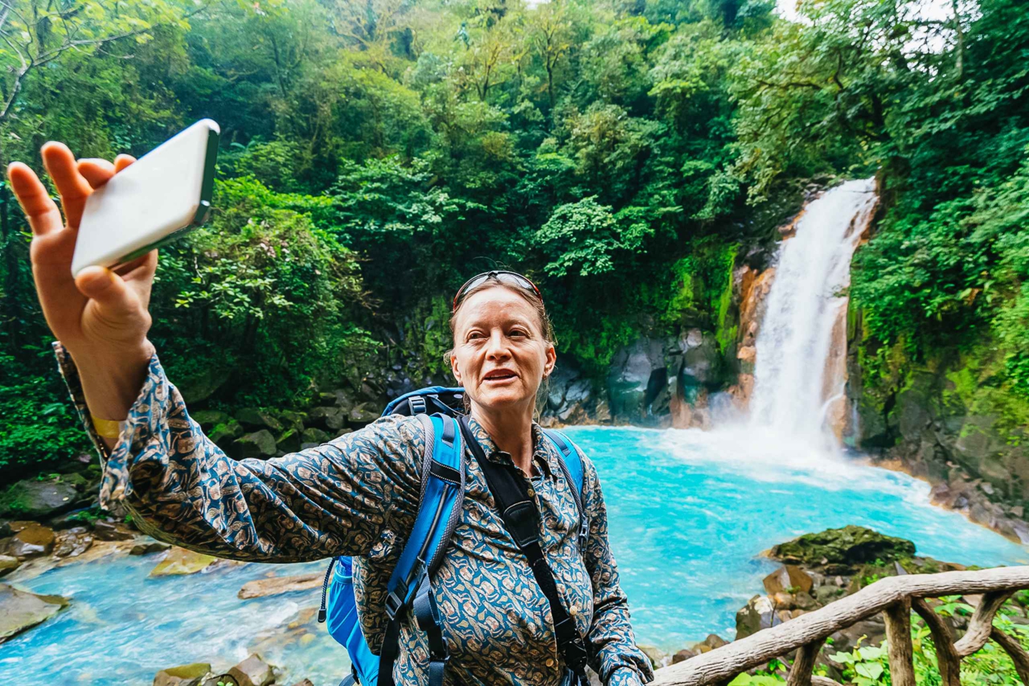 リオセレステ国立公園ハイキング