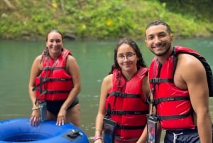 Katira: Guided Río Celeste Tubing Adventure with Fresh Fruit