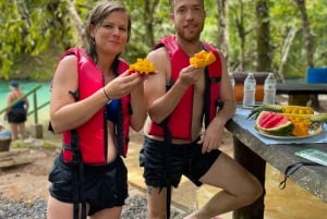 Katira: Guided Río Celeste Tubing Adventure with Fresh Fruit