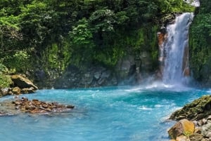 Rio Celeste Waterfall in Tenorio Volcano National Park