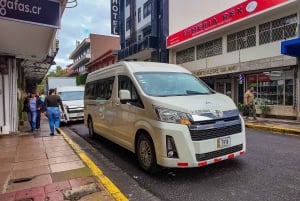 San Jose Airport: Shared Shuttle from/to La Fortuna