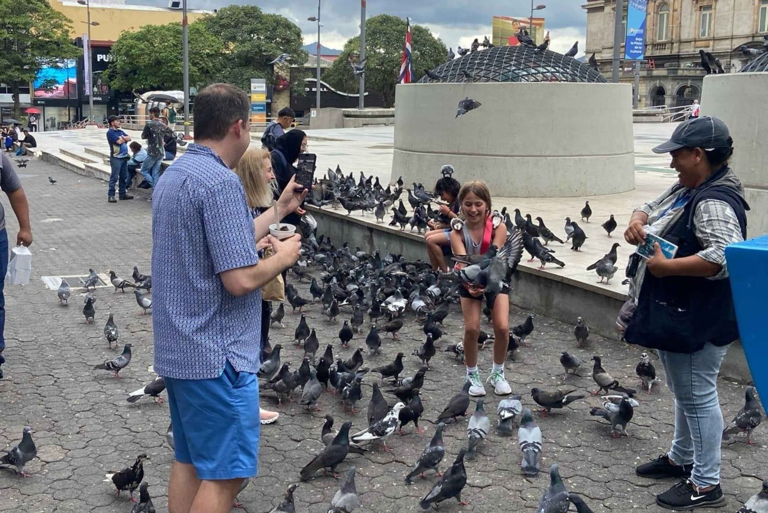 San José: Stadsrondleiding en centrale markt met lokaal eten