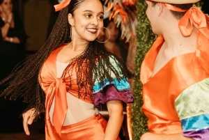 San José: Folklore-esitys ja buffetillallinen