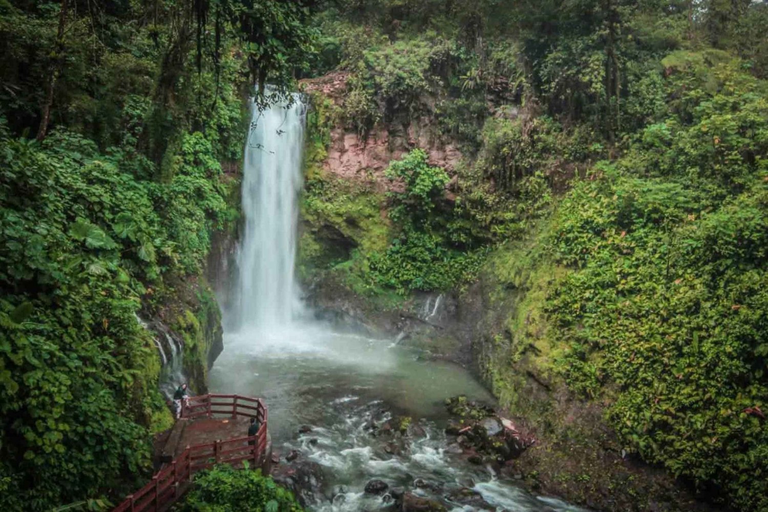 San José: excursão de meio dia aos jardins da cachoeira de La Paz