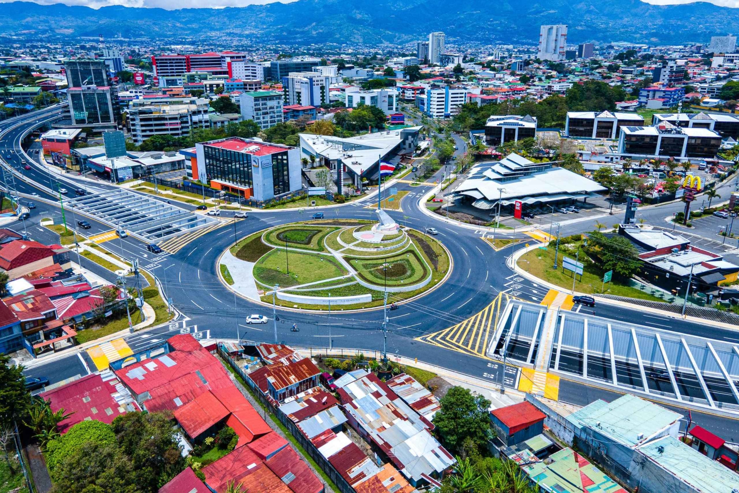 San José: Private Helicopter City Tour