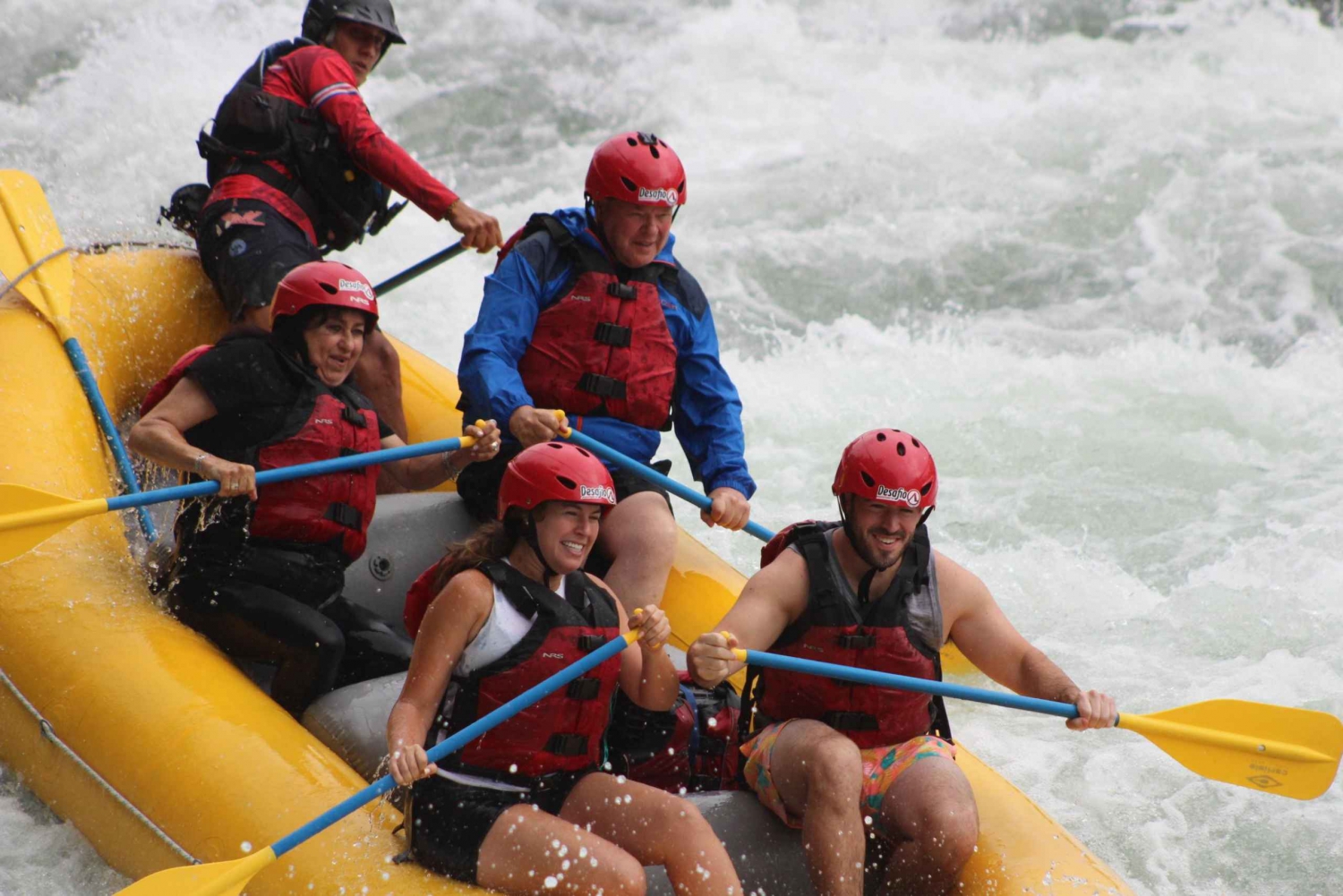 San Jose Rafting Class 3-4 with Connection to La Fortuna