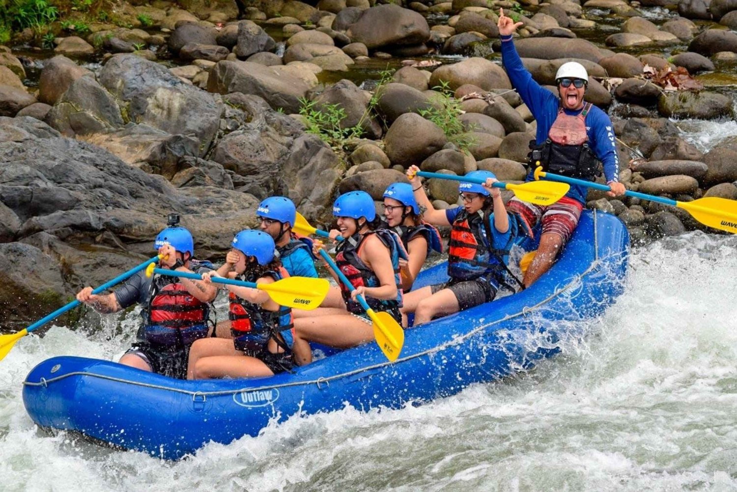 Sarapiquí-Fluss: Rafting (Stromschnellen der Klasse III und IV)