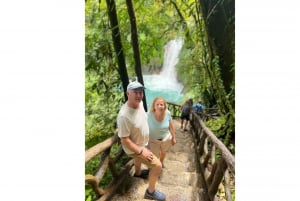 Visite des paresseux et randonnée dans la forêt tropicale pour voir la cascade de Rio Celeste