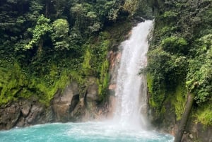 Sloth Tour i wędrówka po lesie deszczowym, aby zobaczyć wodospad Rio Celeste