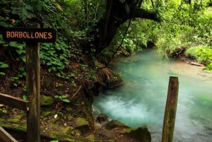 Escursione per piccoli gruppi al Blue River e al Parco Nazionale del Vulcano Tenorio