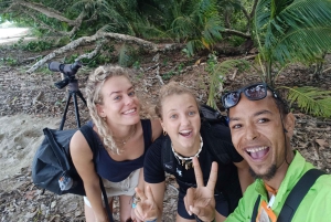 Snorkling + guidet vandretur i Cahuita National Park