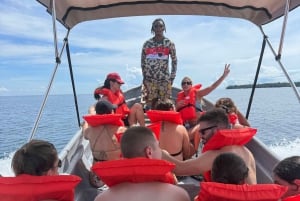 Snorkling i Cahuita nationalpark